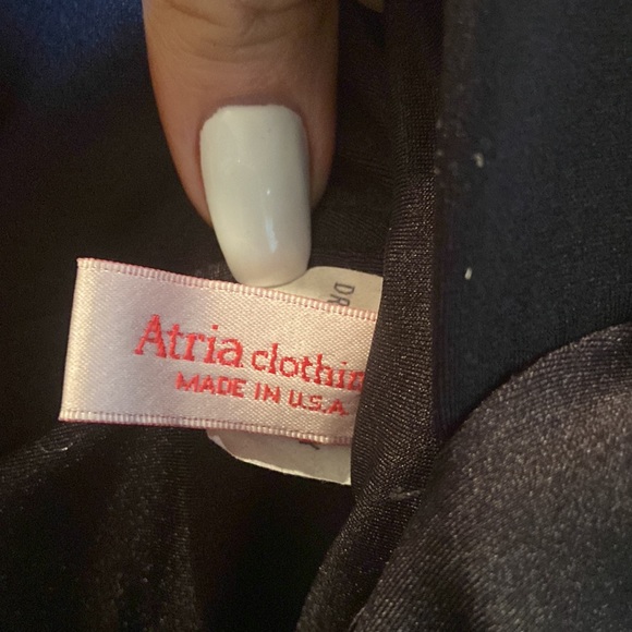 Black and white long elegant dress - Picture 5 of 6